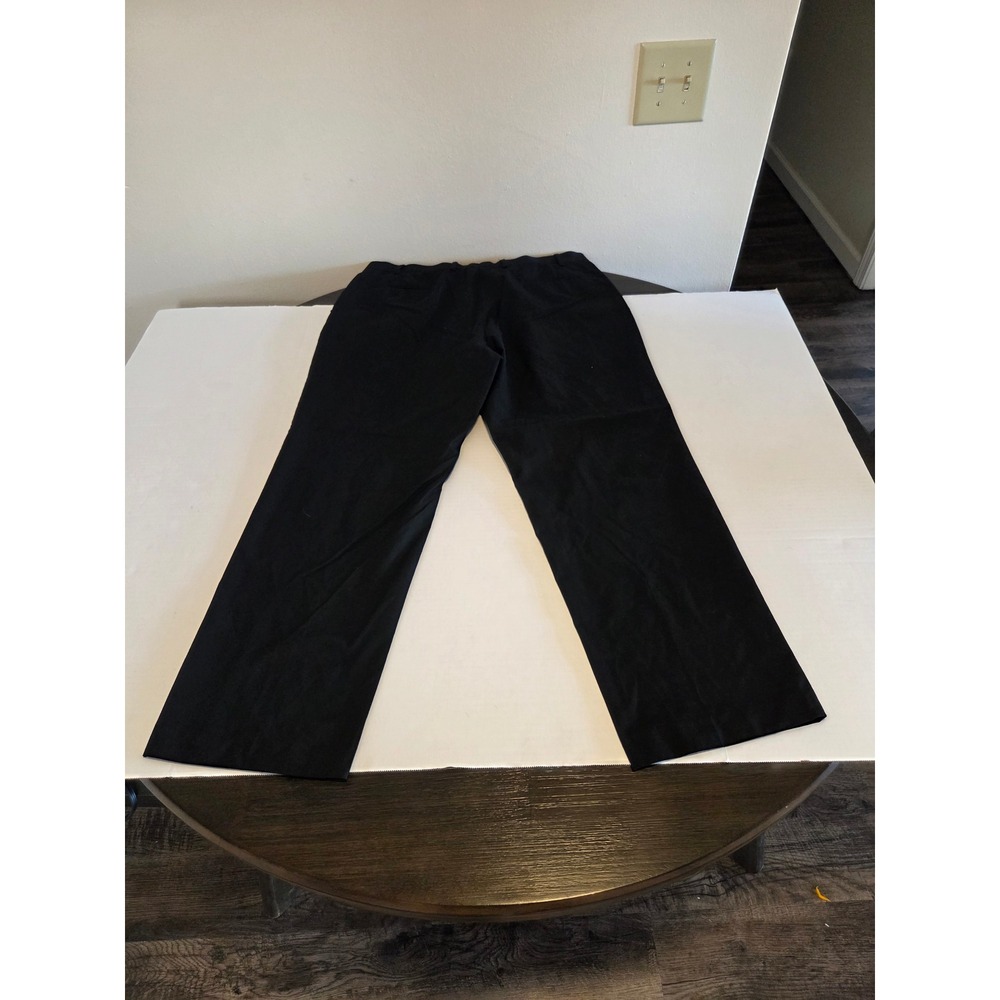 Sean John Fine Tailoring Mens Black Dress Pants 38W x 30L Flat Front Trousers - Picture 6 of 6